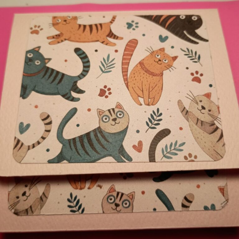 Cats 3×3 Sticky Notepad